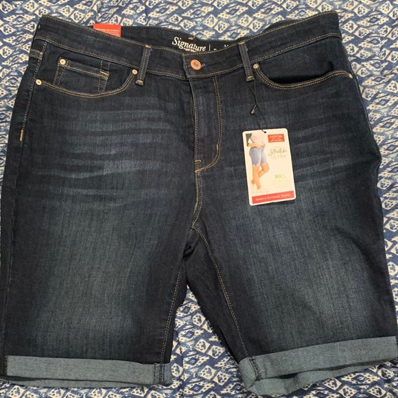 Modern Bermuda Jeans Shorts Womens 